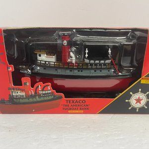 Texaco The American Tugboat Bank Ertl Collectibles 2002 oil gas Unopened- C821